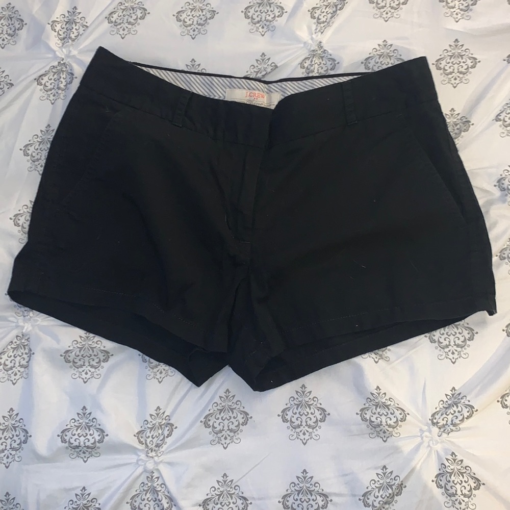 Black J-Crew Chino shorts!!